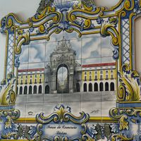 Portuguese decor   at Coffee and Cake in Hamburg