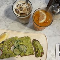   at Le Pain Quotidien in Luxembourg City