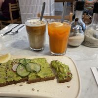   at Le Pain Quotidien in Luxembourg City