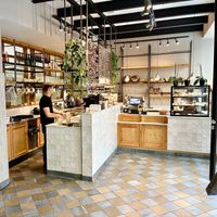 Interior  at Le Pain Quotidien in Luxembourg City