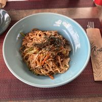 Yakitori Noodles  at Kenkō in La Marsa