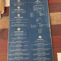 Menu page  at Kenkō in La Marsa