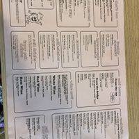 Menu  at Elephant Shoe in Valletta