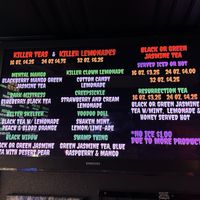 Killer Teas & Killer Lemonades  at Roast The Dead Coffee in Yucaipa