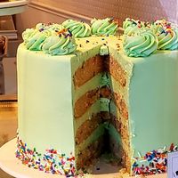 Mint confetti cake at Petunia's Pies and Pastries in Portland