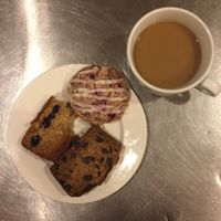 breakfast at our room after hitting Petunias the night before. yum! at Petunia's Pies and Pastries in Portland