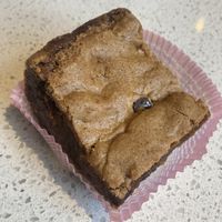 Salted caramel bar - had a bit of a banana taste, very yummy!  at Petunia's Pies and Pastries in Portland