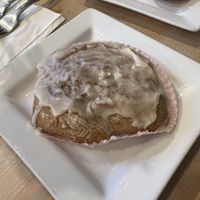 Cinnamon roll  at Petunia's Pies and Pastries in Portland