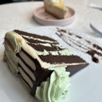 Mint chocolate cake   at Petunia's Pies and Pastries in Portland