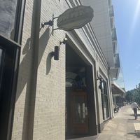 Out front  at Petunia's Pies and Pastries in Portland