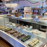 Some of their beautiful goods  at Petunia's Pies and Pastries in Portland