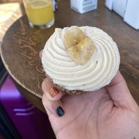 Banana Carrot Zucchini Baby Cake 🧁💗 SO GOOD!  at Petunia's Pies and Pastries in Portland