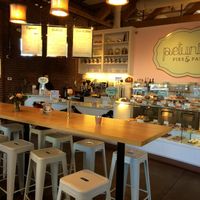 Pleasant seating at Petunia's Pies and Pastries in Portland