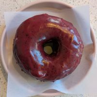 Blueberry Lemon Doughnut at Petunia's Pies and Pastries in Portland