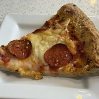 The pepperoni and dough are orgasmic  at Petunia's Pies and Pastries in Portland