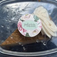 Pumpkin cheesecakee  at Petunia's Pies and Pastries in Portland