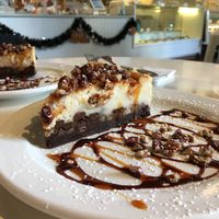 Turtle Cheesecake  at Petunia's Pies and Pastries in Portland