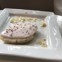 My son loved it  at Petunia's Pies and Pastries in Portland