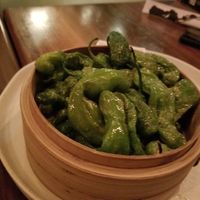 Shishito peppers at Morimoto Asia in Lake Buena Vista