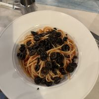 Gluten free Arrabbiata, lots of extra olives   at La Cucina  in 