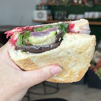 Mediterranean sandwich  at Tarts & Co in Geraldton