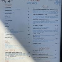 The lentil soup was fantastic!  at Baby Dudes in Morro Bay