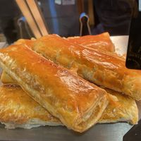 Vegan sausage roll  at Parsons in Usk