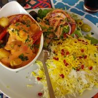 The rice dish at Mehdis in Petershagen