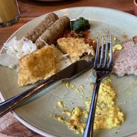 Full vegan breakfast   at The Veg Box Cafe - London in North West London