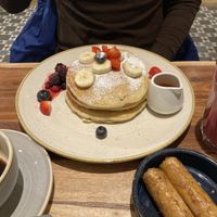 Pancakes!  at The Veg Box Cafe - London in North West London