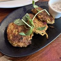 Fritters  at The Veg Box Cafe - London in North West London