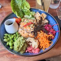 Sushi Bowl  at The Veg Box Cafe - London in North West London