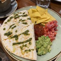 Quesadilla Brunch  at The Veg Box Cafe - London in North West London