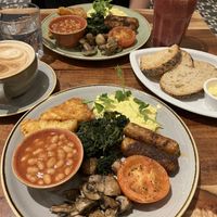 English Breakfast  at The Veg Box Cafe - London in North West London