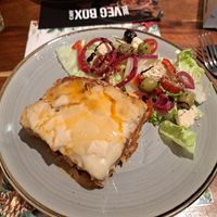 Lasagna at The Veg Box Cafe - London in North West London