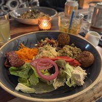 Mediteranean Salad Bowl  at The Veg Box Cafe - London in North West London