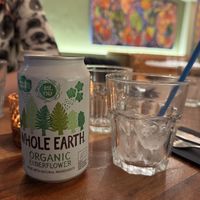 Fizzy Elderflower  at The Veg Box Cafe - London in North West London