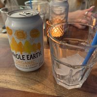 Fizzy Organge & Lemon  at The Veg Box Cafe - London in North West London