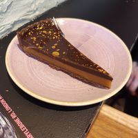 Salted caramel slice at The Veg Box Cafe - London in North West London