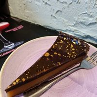 Salted caramel slice at The Veg Box Cafe - London in North West London