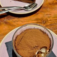 Millionaire shortbread and tiramisu at The Veg Box Cafe - London in North West London