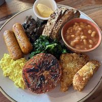 Full English Breakfast  at The Veg Box Cafe - London in North West London