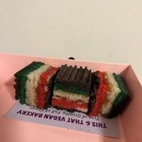 🌈   at This & That Vegan Bakery  in Brooklyn