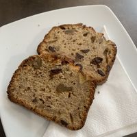 Choc banana bread   at La Mar Dolca in Mallorca