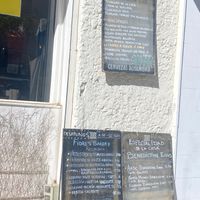 General menu  at Pasteleria Fiore's Bakery in El Campello