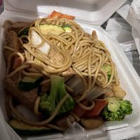 Lo mein vegetable #Veganuary at Chopstix in Green River