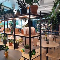 Seating at Coffee and Plants - Sihlcity in Zurich