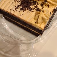 Chocolate cake at Crème de la Crop in Herndon