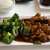 General Tso’s Chick’n  at VeGreen Noodle   in Buford