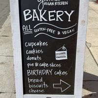 Watch for this on the street  at Yvonne's Vegan Kitchen in Pasadena